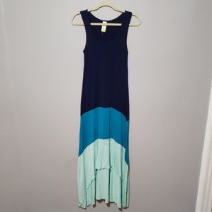 Shades of Blue Long Dress